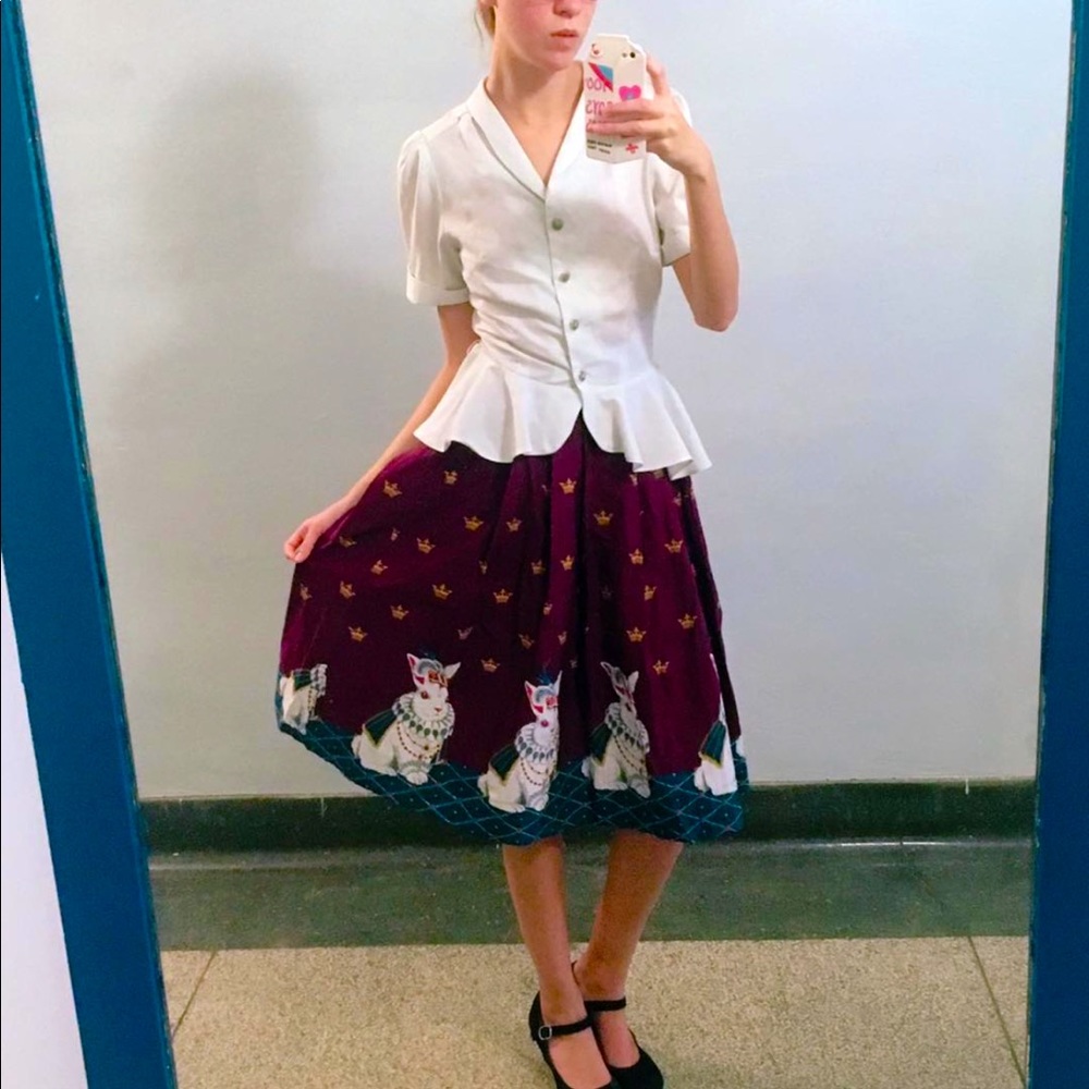 Dangerfield Royal Rabbit Full Skirt